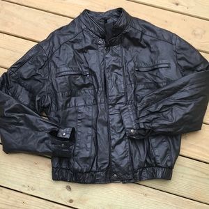 Vintage leather Moto  jacket